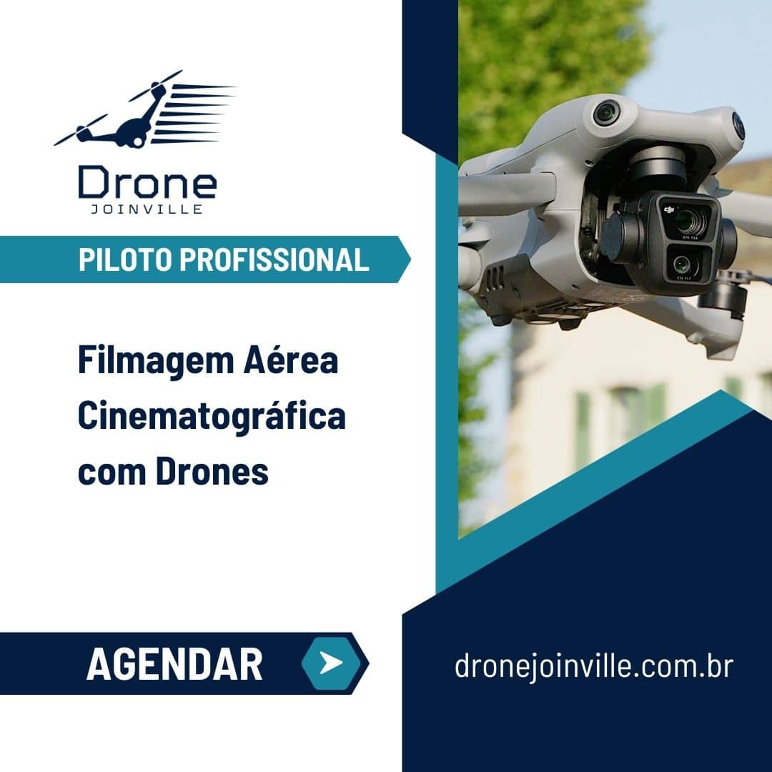 Filmagem Aérea Cinematográfica com Drones