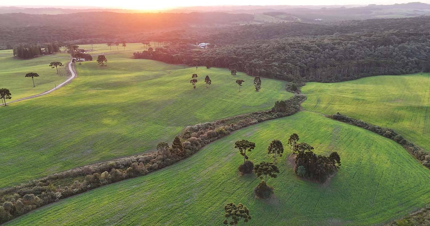 Pôr do Sol em Campo Alegre, Santa Catarina